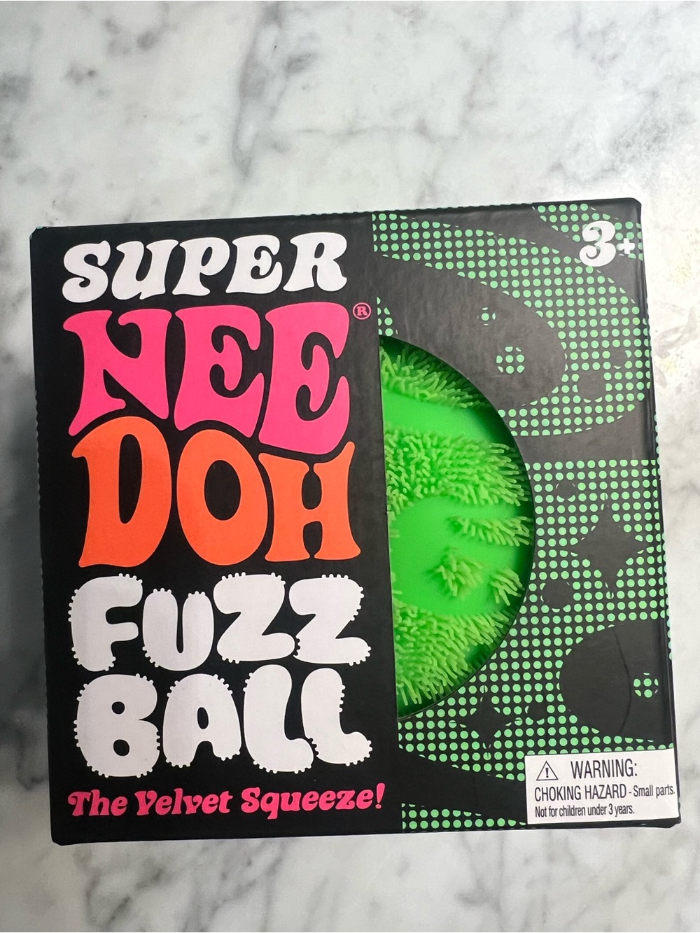 RARE XL SUPER Nee doh Fuzz Ball - Green
